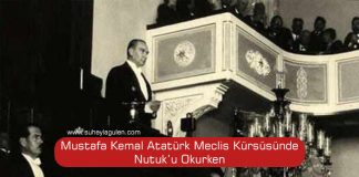 Mustafa Kemal 15 Ekim 1927 tarihinde verdiği Büyük Söylevi’ne o veciz ve unutulmaz cümle ile başlar: “1919 yılı Mayıs’ının 19’uncu günü Samsun’a çıktım.” Sonra “Ülkenin genel durumu ve görünüşü” anlatmaya başlar… Söylev yok edilmek istenen bir ulusun kahramanlık destanının bu destanı yazan kahraman Mehmetçiğin BAŞKOMUTANI Gazi Mustafa Kemal ATATÜRK tarafından anlatımıdır. Söylev otuz altı buçuk (36,5) saat ve altı (6) gün olan söyleyiş süresi,içeriği,kapsamı,belgeleri ve veriliş şekli ile eşsizdir. Söylev sadece kurtuluş ve kuruluş mücadelemizde yapılanları değil, tam bağımsızlık ve milli egemenlik için de sonrası hatta günümüzde dahi yapılması gerekenler için yol gösteren tarihi olduğu kadar siyasi bir belgedir. Gazi Mustafa Kemal Atatürk Söylevini Gençliğe Hitabı ile tamamlarken; “Bugün ulaştığımız sonuç, yüzyıllardan beri çekilen ulusal yıkımların yarattığı uygarlığın ve bu sevgili yurdun her köşesini sulayan kanların karşılığıdır.Bu sonucu, Türk gençliğine kutsal bir armağan olarak bırakıyorum.” Değerlendirmesi yaparak Türk gençliğini bıraktığı kutsal emanet “CUMHURİYET”ini koruma fikri üzerinde hem birleştirmiş hem de esasen görevlendirmiştir. Kurtuluş Savaşı’mızın başlangıcının 100.Yılında Gazi Mustafa Kemal Atatürk”ün emanetinin sorumluluğunu taşıyan sadece gençler değil tüm vatanseverler olarak Büyük Söylevi okumalı ve içeriğini iyi anlamalıyız. Başta Gazi Mustafa Kemal Atatürk olmak üzere, aziz şehitlerimizi ve gazilerimizi saygı, şükran ve minnetle bir kez daha anıyorum. Süheyla GÜLEN Açık Kapı Derneği Onursal Başkanı